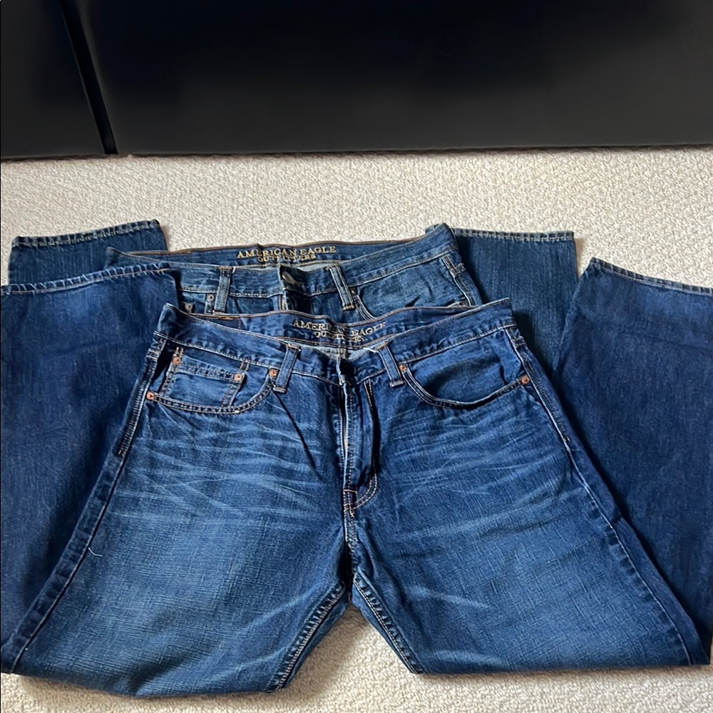 American Eagle Outfitters Men's Blue Jeans